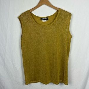 Vintage Gold Gepetto Tank Top